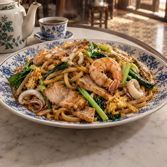 หมี่ฮกเกี้ยนผัดภูเก็ต