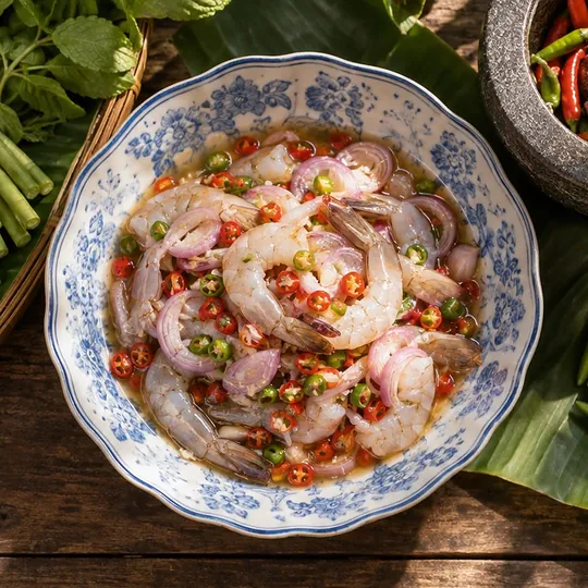 น้ำชุบหยำกุ้งสด