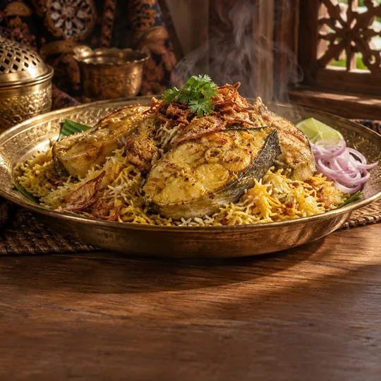 ข้าวหมกปลาอินทรี