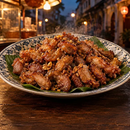 หมูทอดเคยภูเก็ต