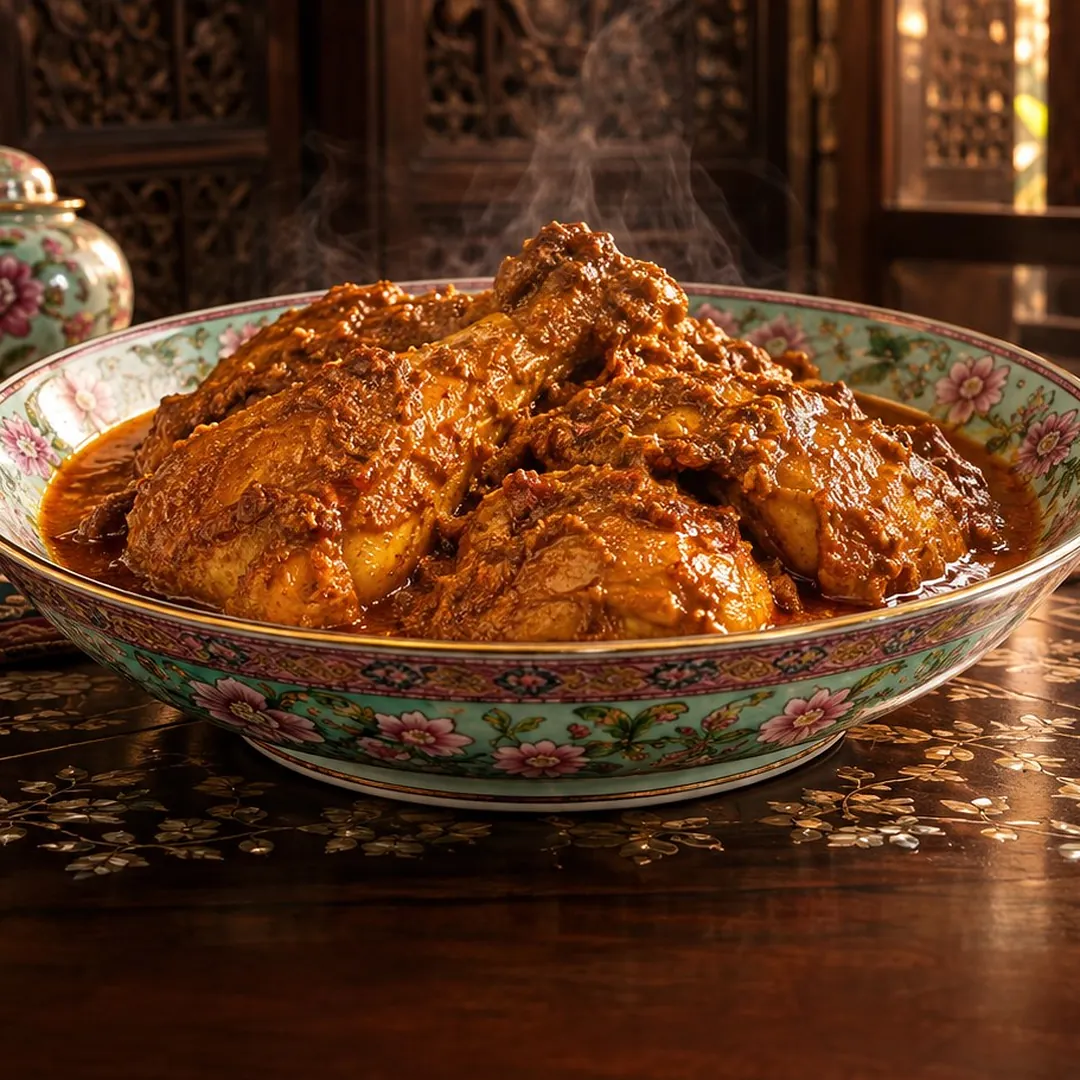 ไก่กอและแบบมุสลิมใต้ อาหารภูเก็ต