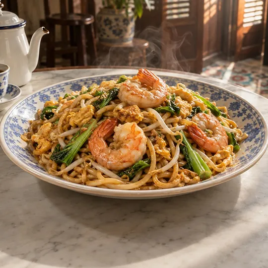 หมี่ฮกเกี้ยนผัดกุ้งภูเก็ต