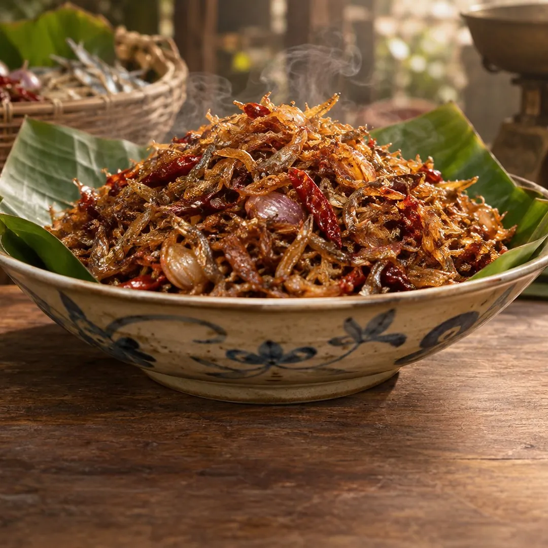 น้ำพริกปลาฉิ้งฉ้างทอด อาหารภูเก็ต