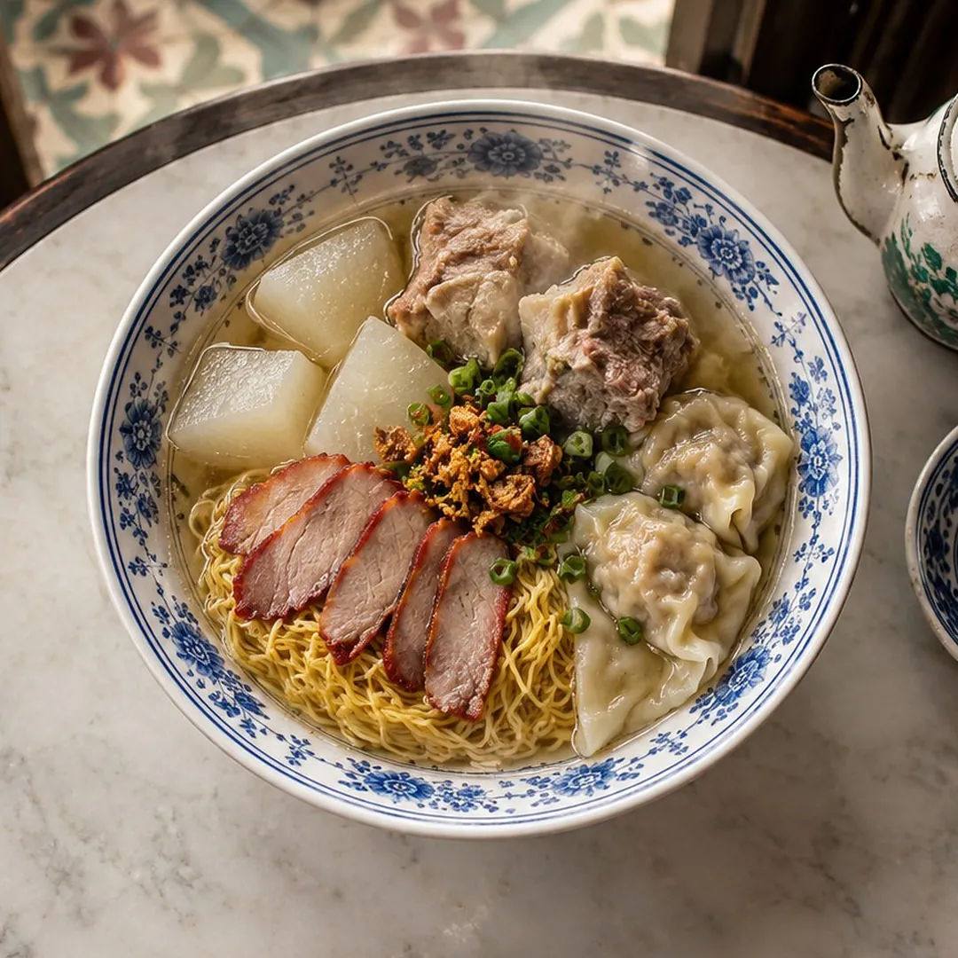 หมี่โปเปี๋ยนกะทู้ อาหารภูเก็ต