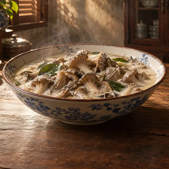 แกงกะทิเห็ดแครงภูเก็ต