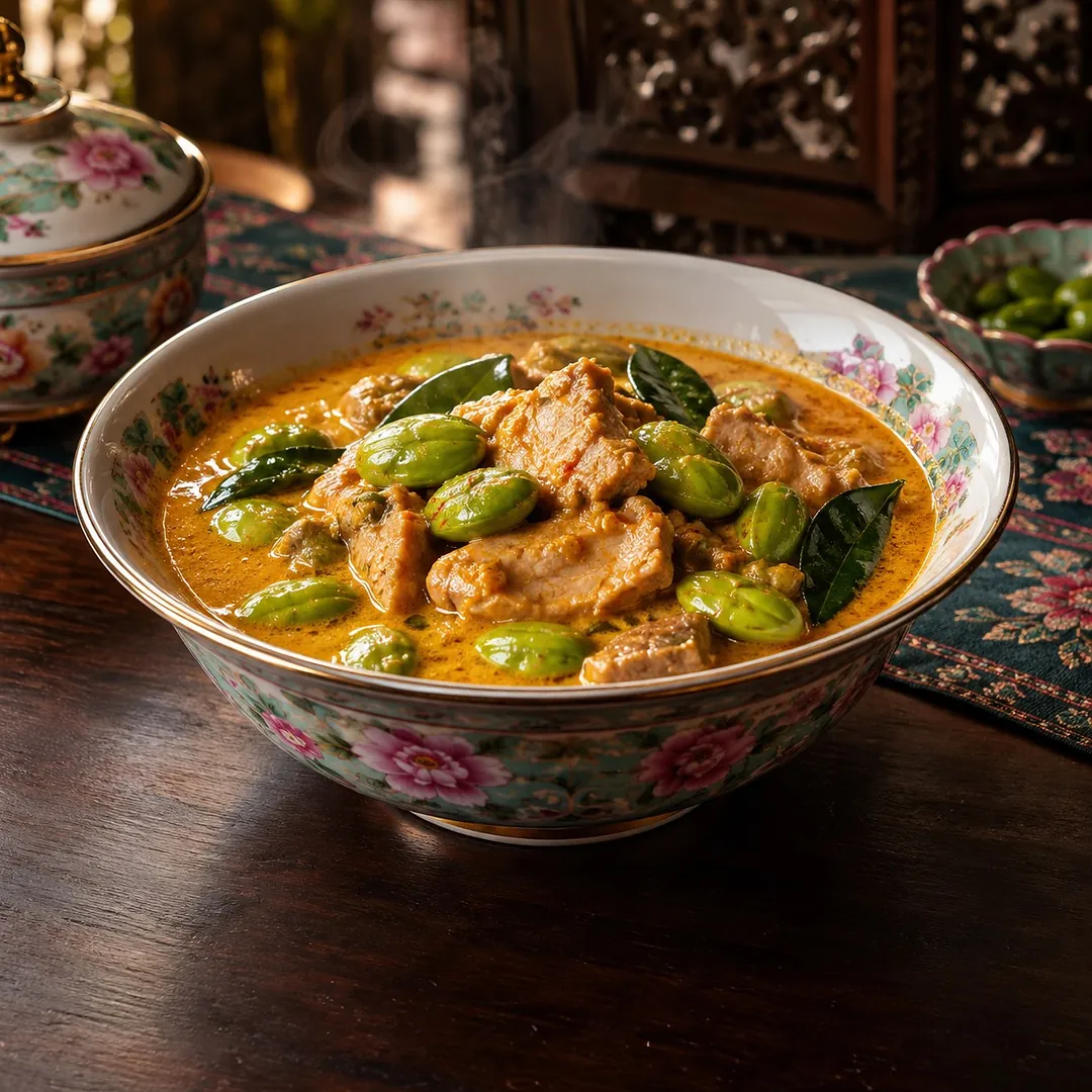 แกงกะทิหมูสะตอ อาหารภูเก็ต
