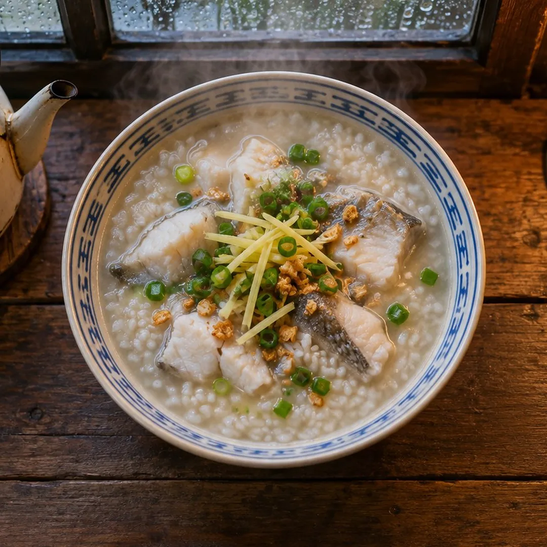 ข้าวต้มปลาสไตล์ฮากกา–ภูเก็ต อาหารภูเก็ต
