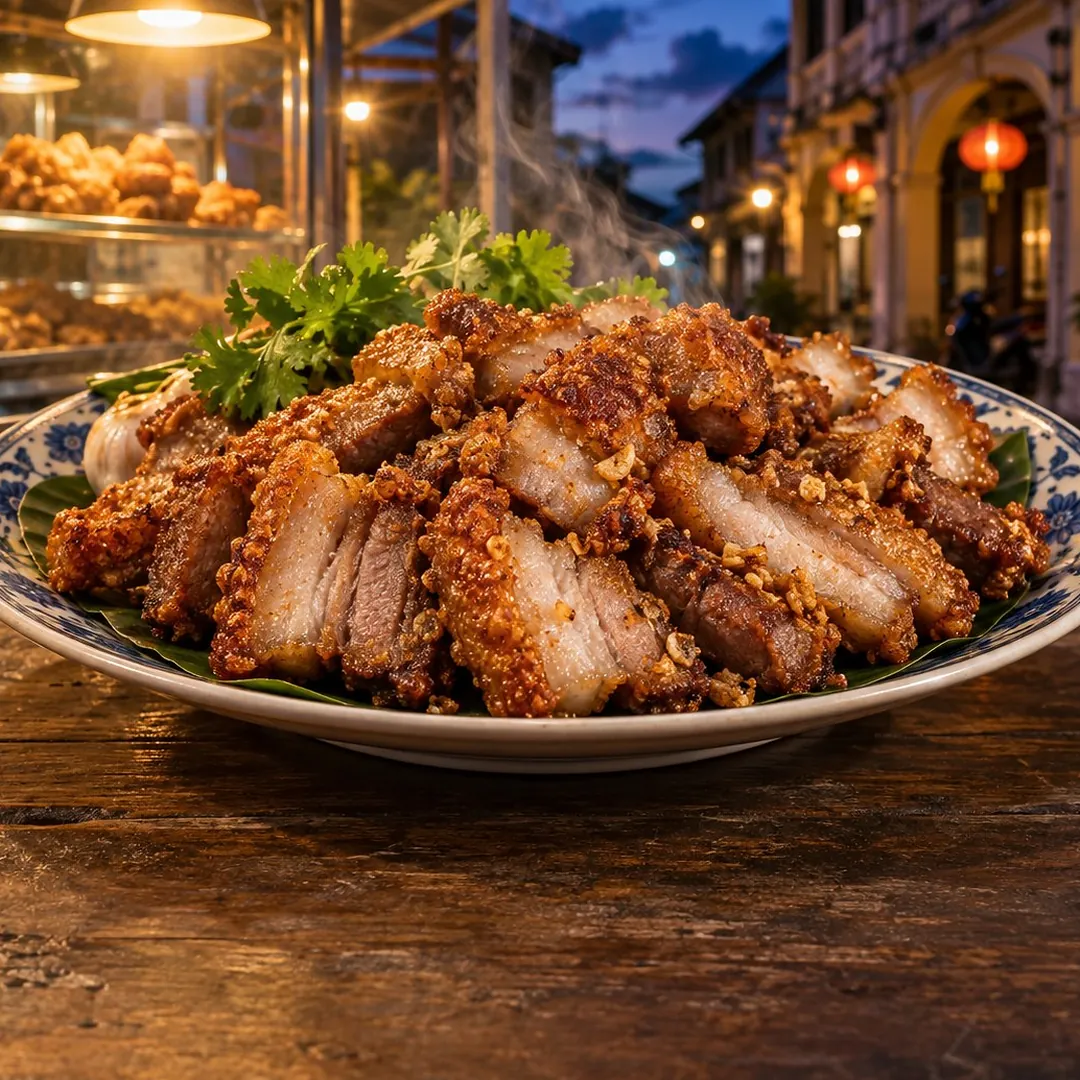 หมูทอดภูเก็ต อาหารภูเก็ต