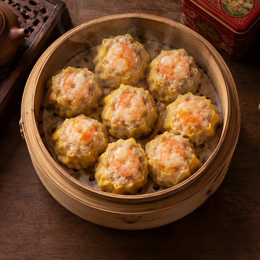 ขนมจีบกุ้ง อาหารภูเก็ต