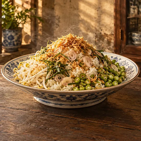 ข้าวยำปักษ์ใต้แบบมุสลิมภูเก็ต