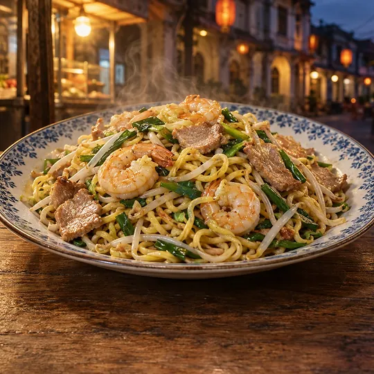 หมี่จี้เหลี่ยนแบบกะทู้