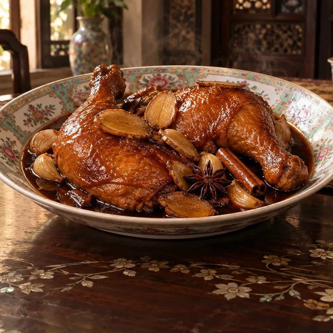 ไก่ซีอิ๊วแบบร้านจีนเก่าภูเก็ต อาหารภูเก็ต