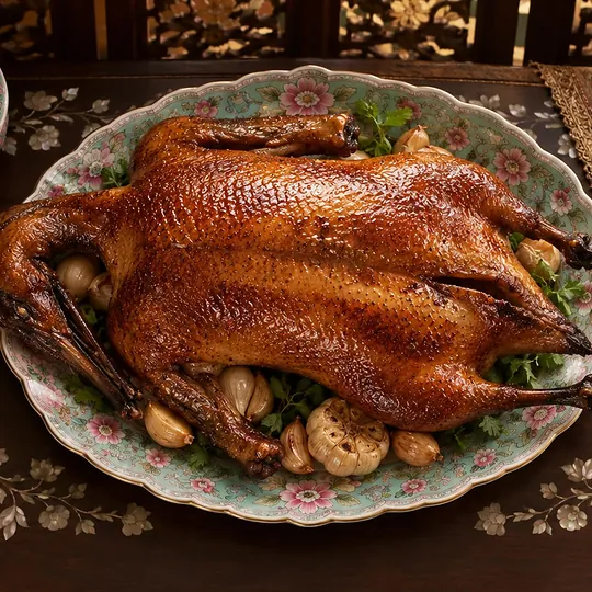เป็ดย่างเกลือเตาถ่านภูเก็ต