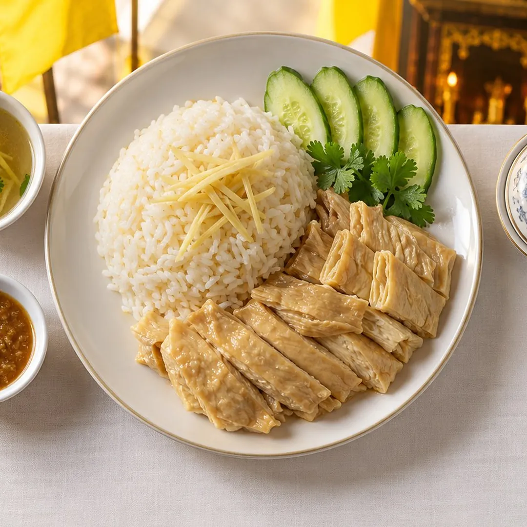 ข้าวมันไก่เจภูเก็ต อาหารภูเก็ต