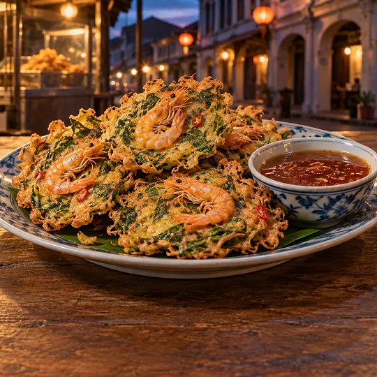 เบือทอดใบเล็บครุฑกุ้งเล็ก