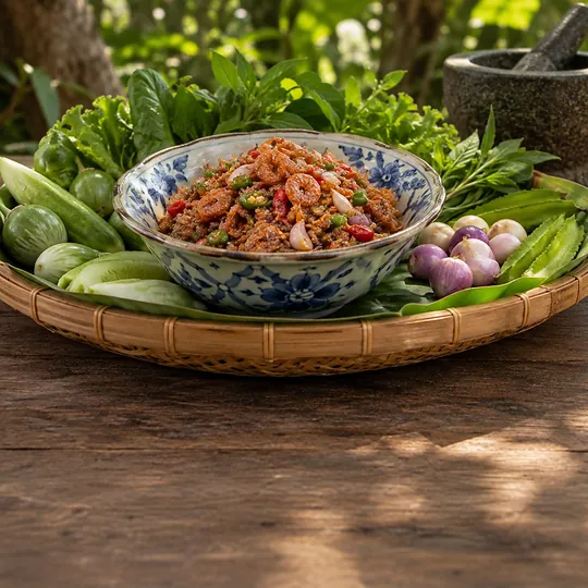 น้ำพริกกุ้งเสียบภูเก็ต
