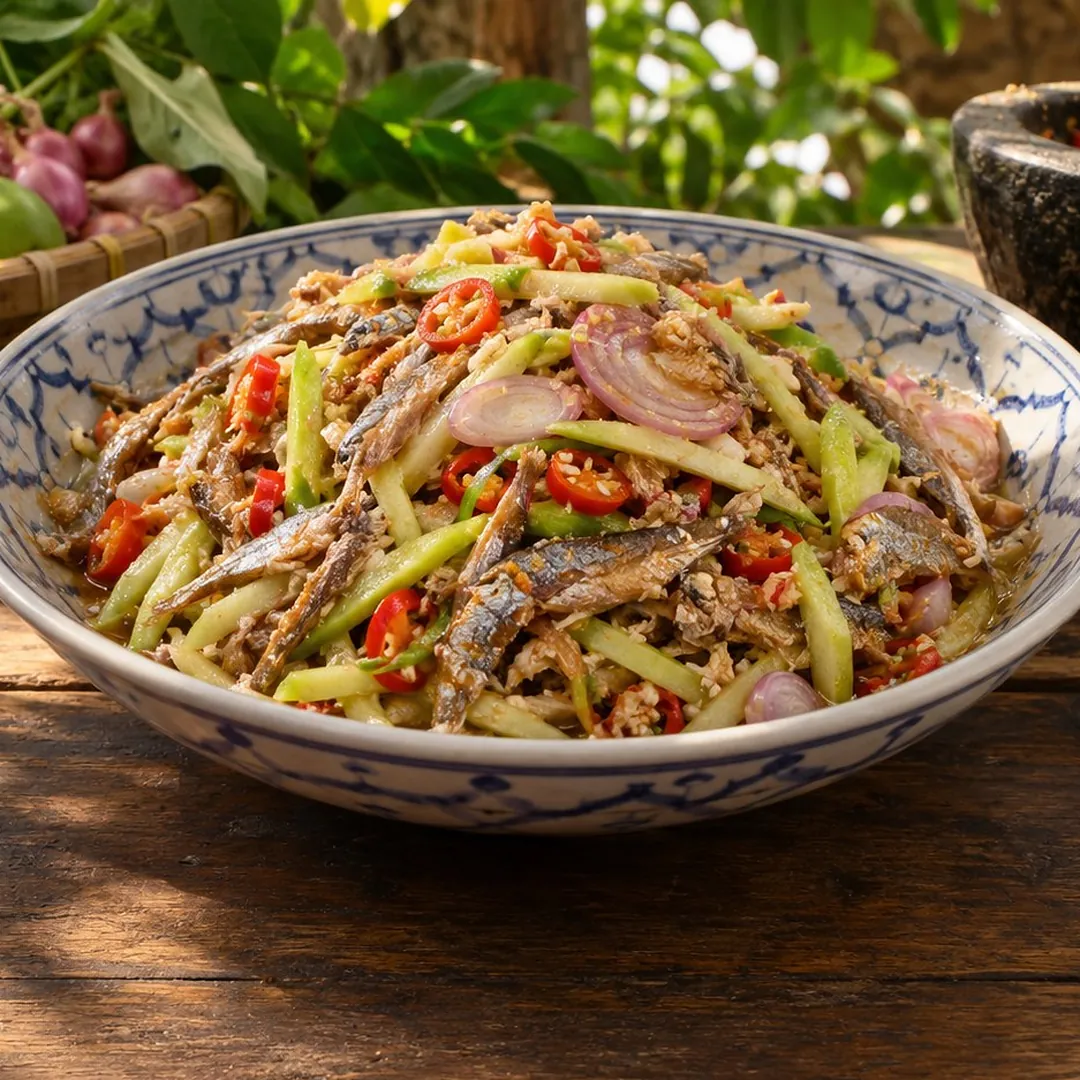 น้ำพริกปลาฉิ้งฉ้างมะม่วงเบาภูเก็ต อาหารภูเก็ต