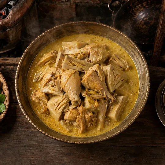 แกงขนุนไก่