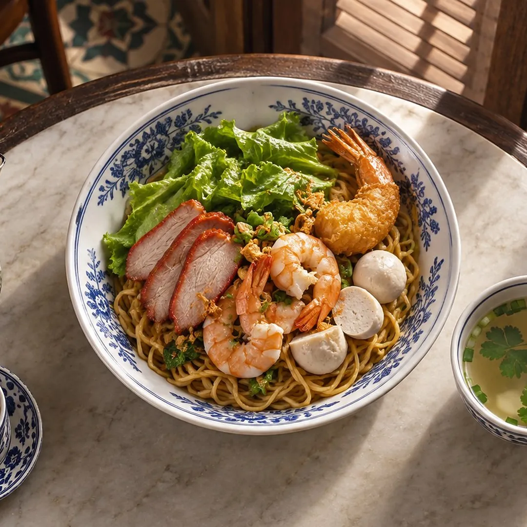บะหมี่ภูเก็ต อาหารภูเก็ต