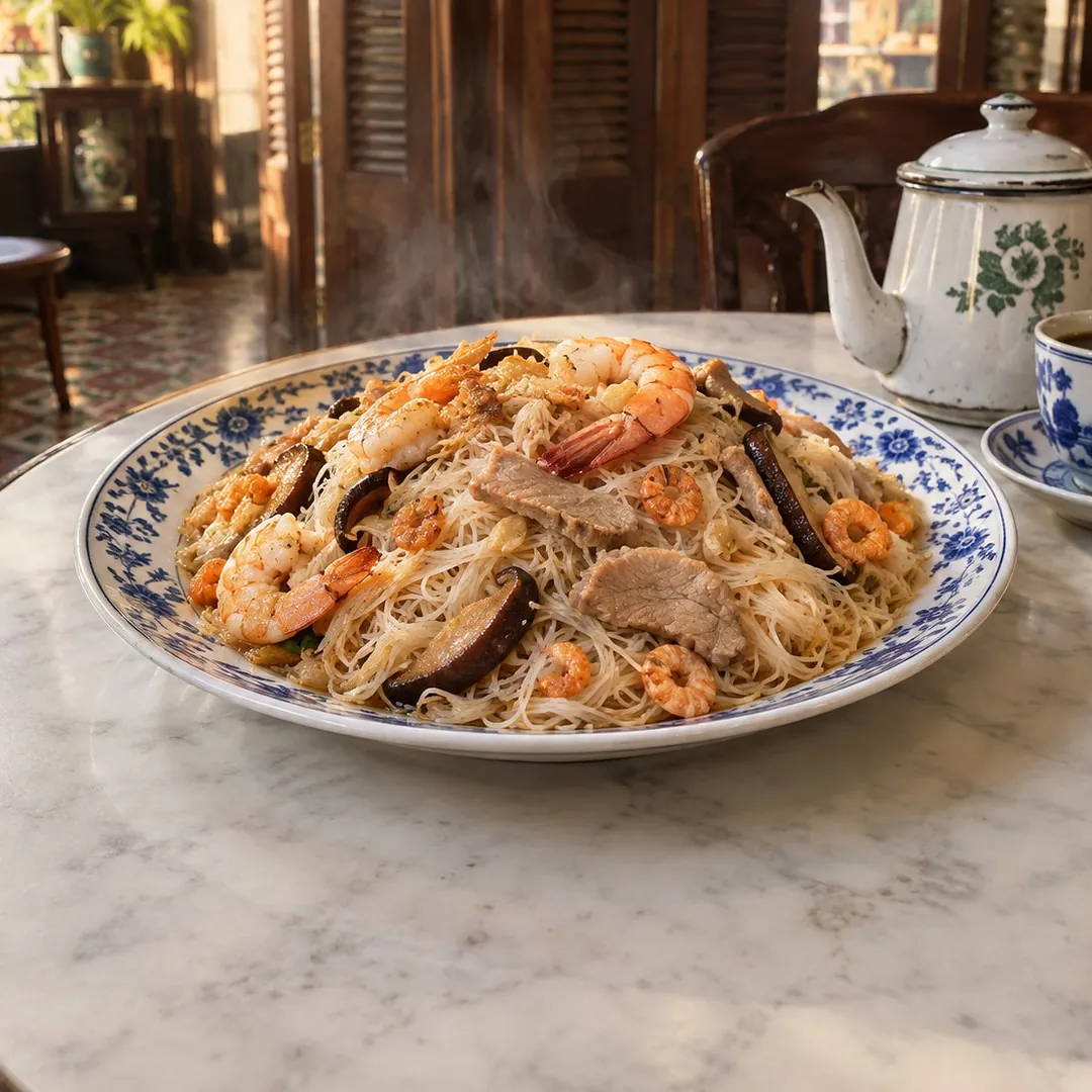 ผัดหมี่หุ้น อาหารภูเก็ต