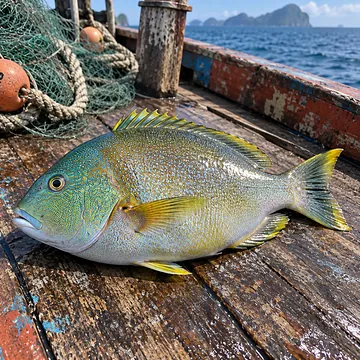 ปลาหัวเขียน (เจ้าสมุทร) ทั้งตัว