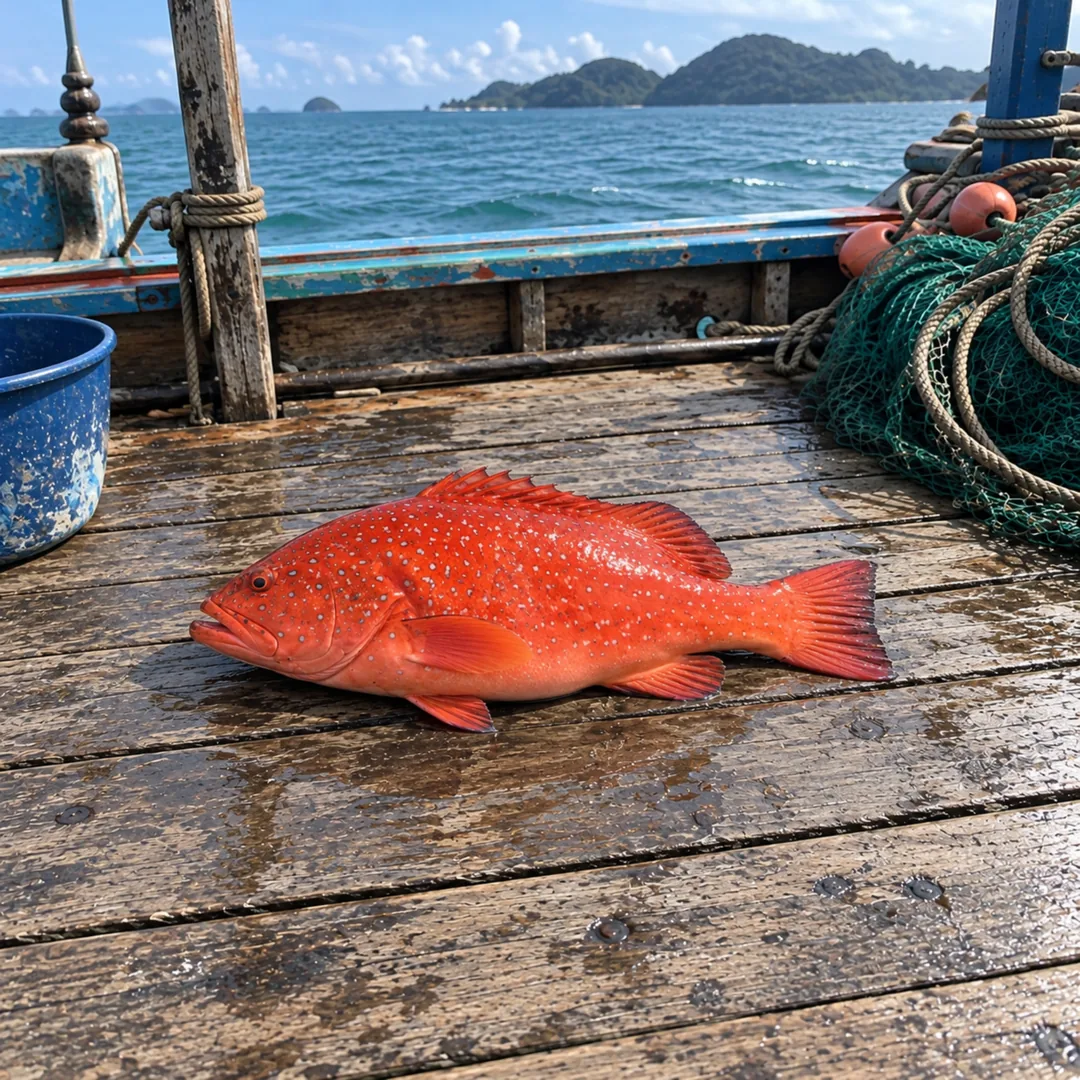 ปลากุดสลาด (อันดามัน) ทั้งตัว อาหารทะเลสด