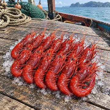 กุ้งแดงสเปน (ยกกิโล)