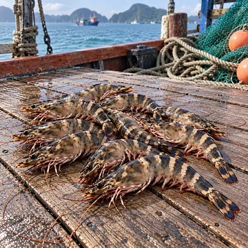 กุ้งลายเสือ ไซซ์ L